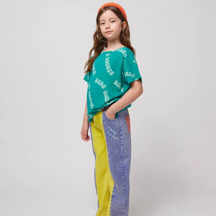 BOBO CHOSES Wavy Bobo Choses all over T-shirt