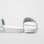 Colmar SLIPPER PLAIN WHITE/SILVER