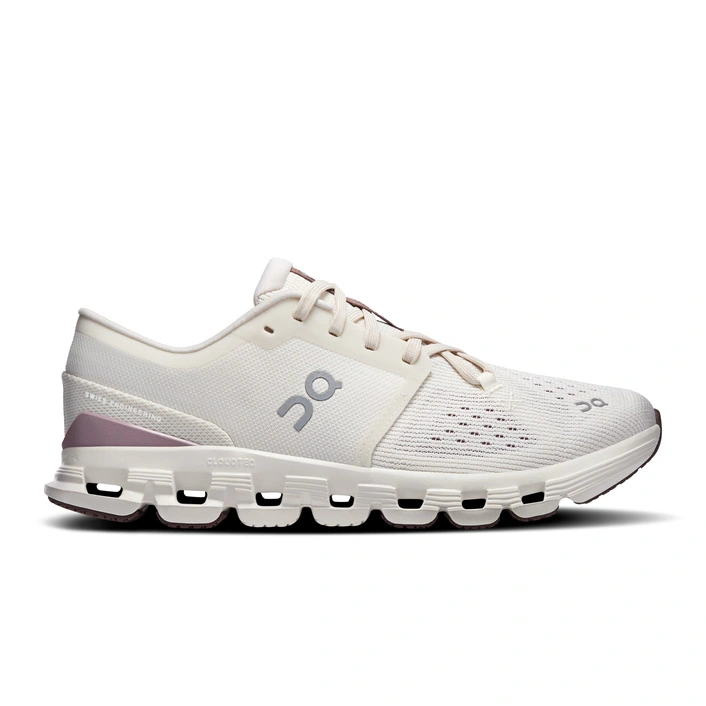 On Cloud X 4 Women's Sports Shoes Ivory-Heron 3WE30074740