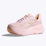 HOKA Bondi 9 Women's Running Shoes Lilac Cream / Tangerine Glow