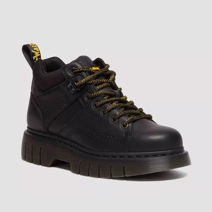 Dr. Martens Woodard Grizzly Leather Low Casual Boots 31045001