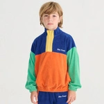 BOBO CHOSES color block zipped sweatshirt