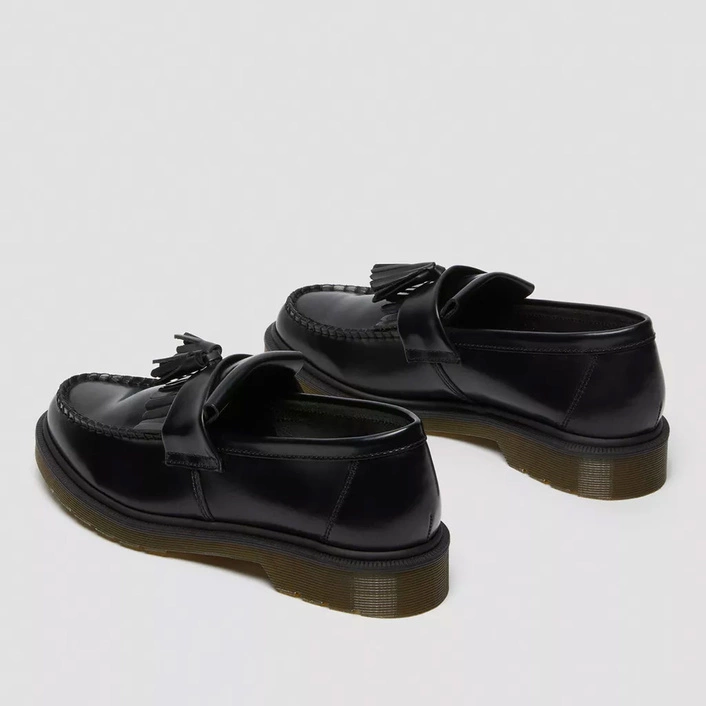 Dr. Martens Tassel Loafers Adrian Polished Smooth Black 14573001