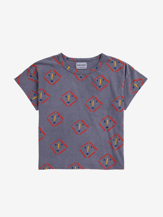 BOBO CHOSES MASKS ALL OVER T-SHIRT