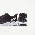 Hoka One One WOMEN'S CLIFTON 7 BLACK/WHITE