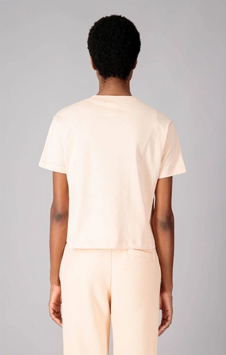 Champion WMNS C LOGO CROPPED T-SHIRT Prairie Sunset