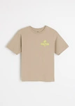 Coalition CLTN K NEON Kids' T-shirt – beige