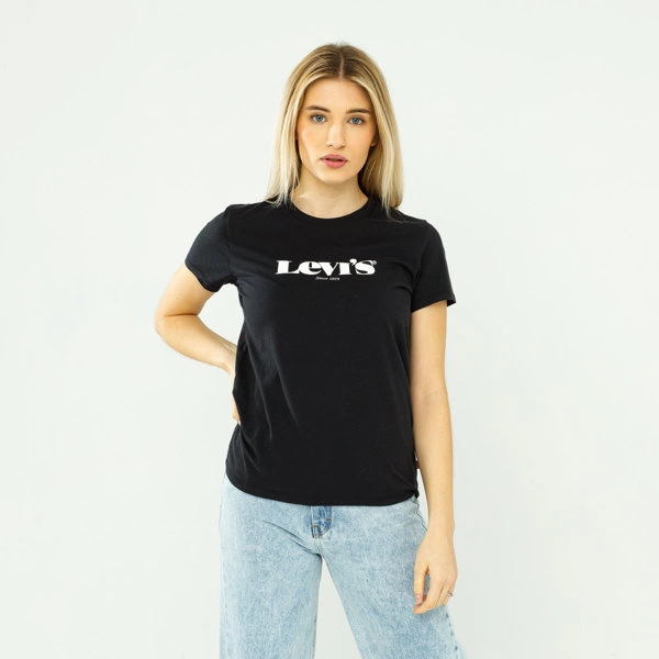 Levi's THE PERFECT TEE NEW LOGO II BLACK