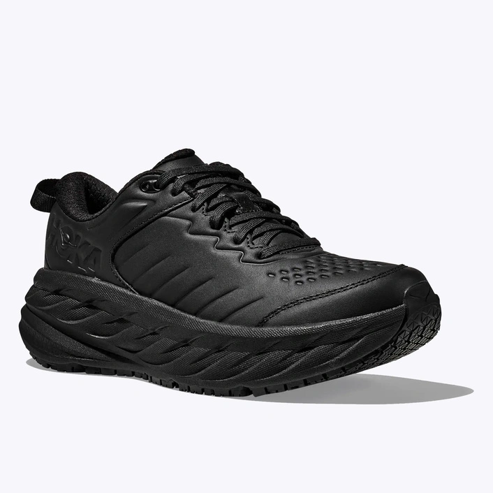 HOKA Bondi SR Men's Running Shoes Black / Black