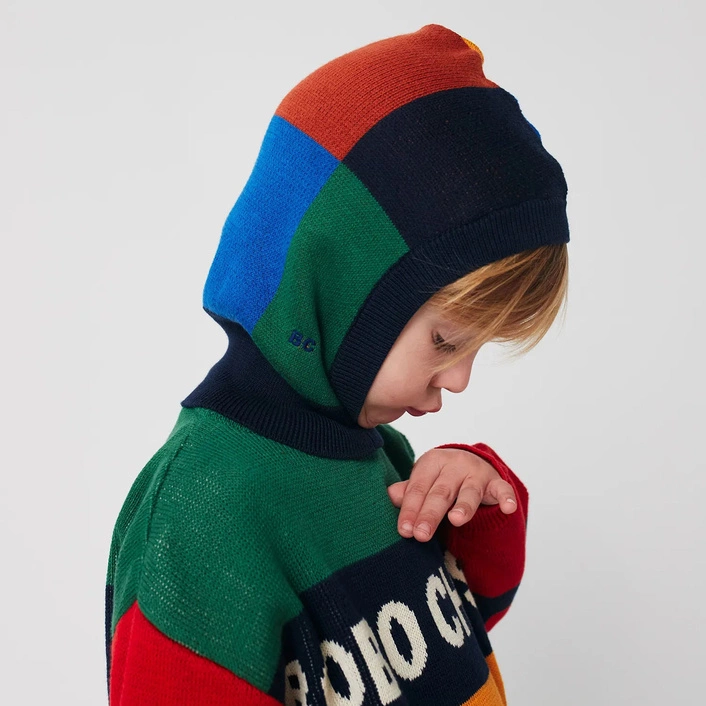 BOBO CHOSES Multicolor Tiles balaclava MULTICOLOR