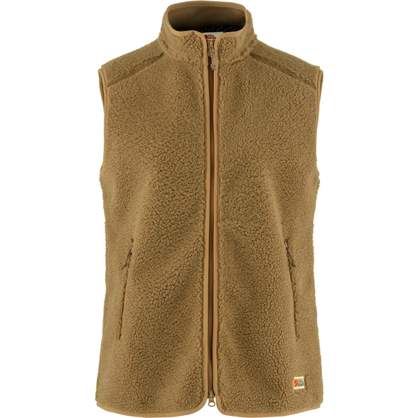 Fjallraven Vardag Pile Fleece Vest W F86994-232 Buckwheat Brown