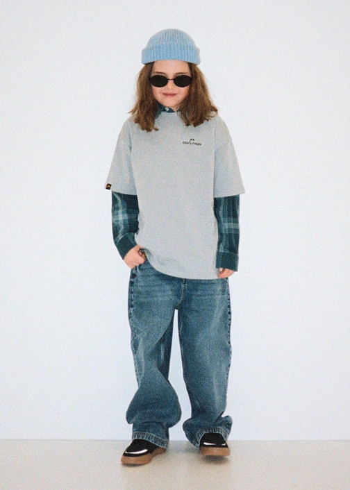 Coalition CLTN SK8 K 02 Kids' T-shirt – grey
