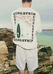 Coalition CLTN T CHECK Men's T-shirt – off white