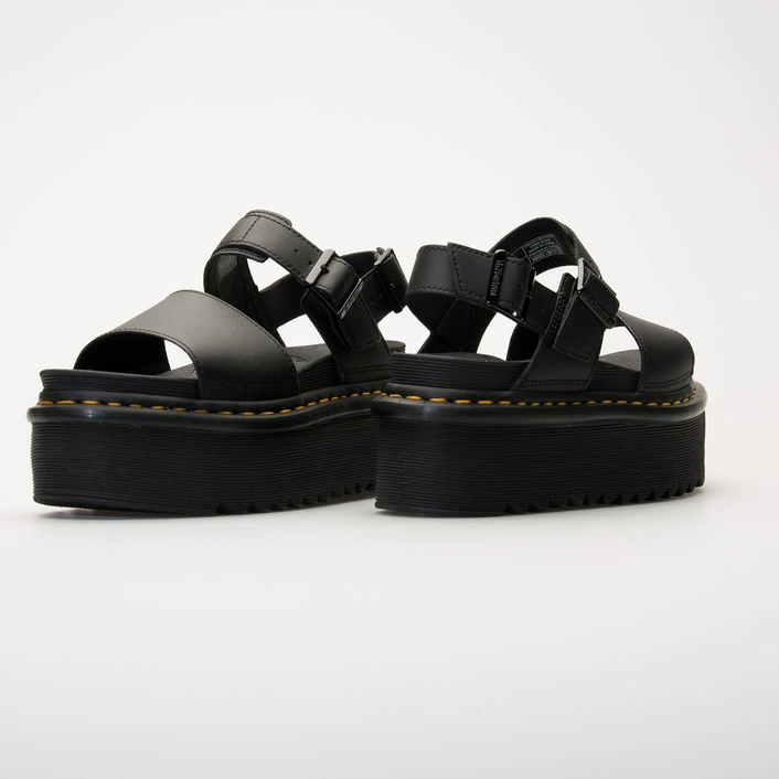 Dr. Martens Platform Sandals Voss Quad Women's Black 26725001