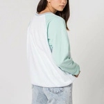 Kaotiko CREW AROA SWEATSHIRT GREEN