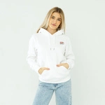 Champion WMNS CITY SNACK ORGANIC COTTON BLEND HOODIE WHITE