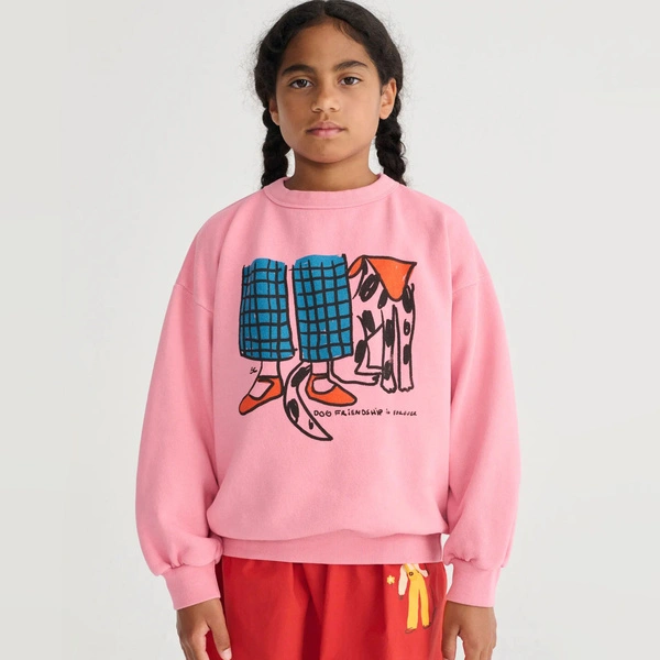 BOBO CHOSES Dog Friendship sweatshirt