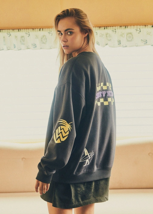 Coalition CLTN KIRKENA Women's sweatshirt – graphite