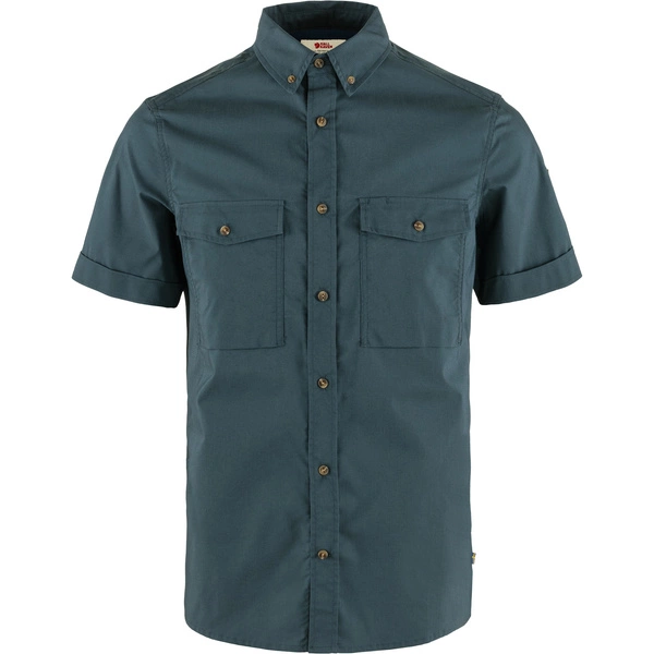 Fjallraven Ovik Air Stretch SS Shirt M F12600213-570 Mountain Blue