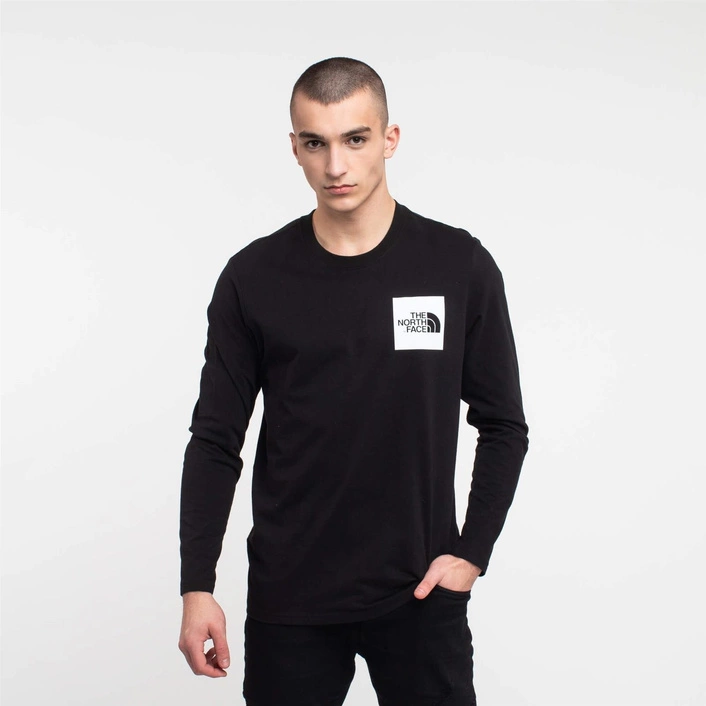The North Face L/S Fine Tee Black