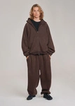 Coalition CLTN ZIP 526 Men's full-zip hoodie – chocolate