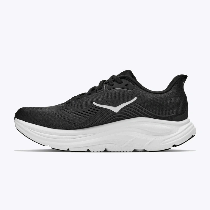 HOKA Clifton 11 Women's Running Shoes Black/White