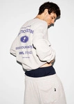 Coalition CLTN STUDIO Men's sweatshirt – light grey marl