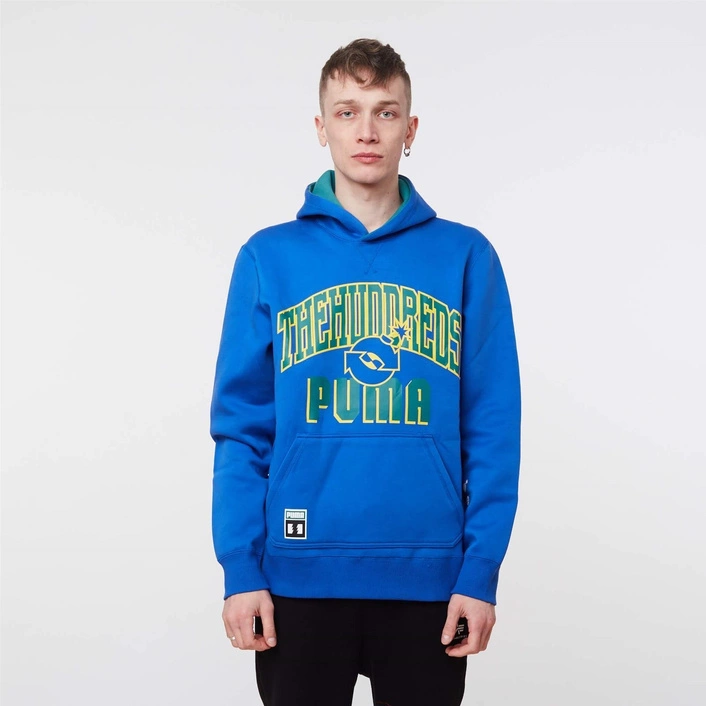 Puma x THE HUNDREDS Hoodie Olympian Blue 598311 89