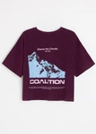 Coalition CLTN OTIS Women's T-shirt – plum