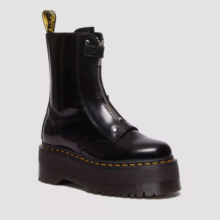 Dr. Martens platform boots Jetta Hi Max Buttero black 30976001
