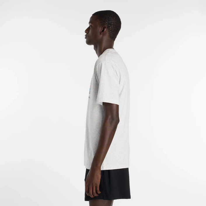 New Balance Men's Grey T-shirt MT61H0DXAHH