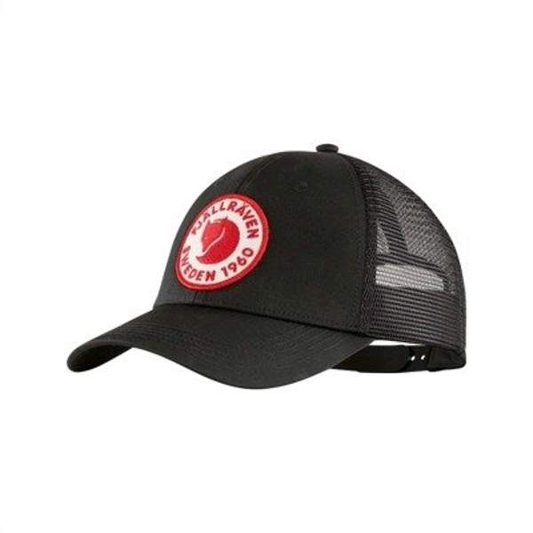 Fjallraven CZAPKA 1960 LOGO LANGTRADARKEPS BLACK