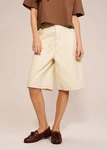 Coalition CLTN DENIMO Women's Denim Shorts – off white