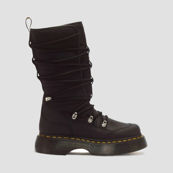 Dr. Martens Buzz Puffer Hi Snowplow Leather & Soft Poly Boots 43647001