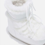 MOON BOOT CLASSIC LOW FAUX FUR WHITE 14093900 002
