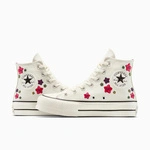Converse Chuck Taylor All Star Lift Platform Embroidered Flowers A15463C