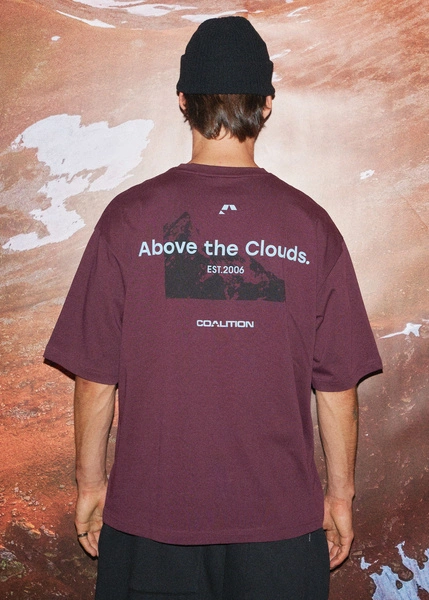 Coalition CLTN BJERG Men's T-shirt – plum