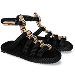 Bohonomad Serengeti Rope Sandal - Black