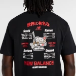 New Balance Black T-shirt Ramen MT61H51DBK