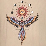 Kaotiko Phoenix Washed T-Shirt
