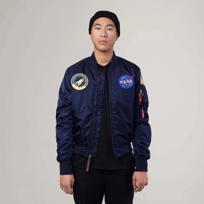 Alpha Industries MA-1 VF NASA REP. BLUE