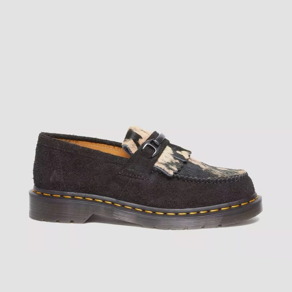 Dr. Martens Loafers Adrian Snaffle Hair-On Leather Black 31895779