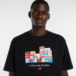 New Balance Men's Black T-shirt MT61H0DXBK
