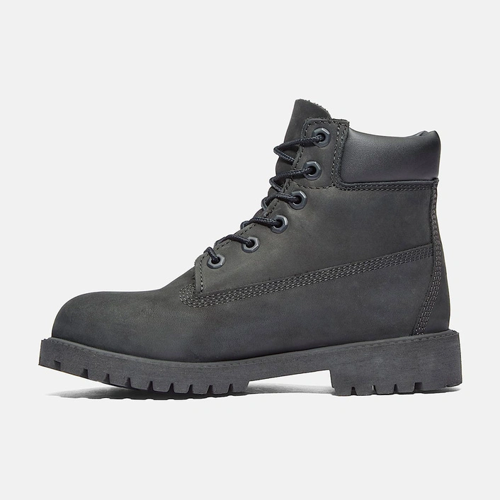 Timberland 6" Premium Waterproof Boot Black (GS) TB112907001