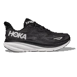 Hoka MEN'S CLIFTON 9 BLACK/WHITE