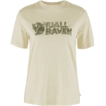 Fjallraven Lush Logo T-shirt W F14600165-113 Chalk White