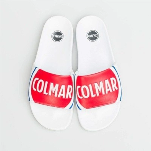 Colmar KLAPKI MĘSKIE SUPER LOGO WHITE