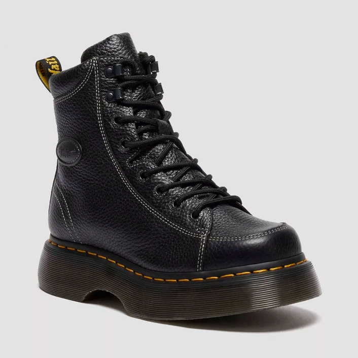 Dr. Martens women's boots Buzz 8-Eye Milled Nappa black 42032001