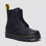 Dr. Martens women's slip-on boots Zebzag Laceless Wyoming black 42653001