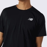 NEW BALANCE KOSZULKA HEATHERTECH TEE MT11070BK